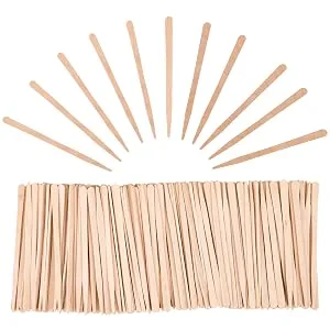 Hedume 2000 Pieces Wax Sticks, Wood Spatulas Applicator Craft Sticks, Small Wax Spatulas Hair Removal Eyebrow and Body - product information 2