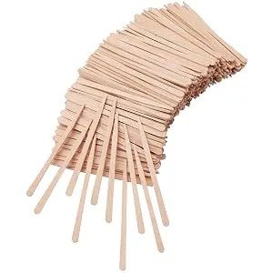 Hedume 2000 Pieces Wax Sticks, Wood Spatulas Applicator Craft Sticks, Small Wax Spatulas Hair Removal Eyebrow and Body - product information 6