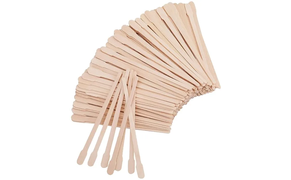 Hedume 2000 Pack Wax Spatulas Whaline Wood Waxing Applicator Sticks Small for Hair Removal Eyebrow Body - product information 2