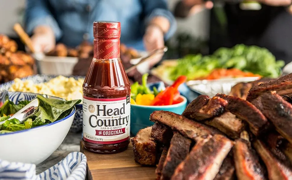 Head Country Bar-B-Q Sauce, Original Flavor, 20 oz (Pack of 2) - adfgh