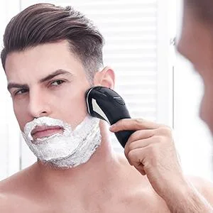Hatteker Electric Shaver Rotary Razor Men Cordless Beard Trimmer Pop-Trimmer Waterproof - product information 7