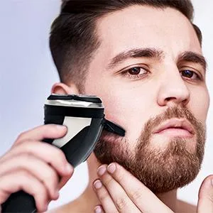 Hatteker Electric Shaver Rotary Razor Men Cordless Beard Trimmer Pop-Trimmer Waterproof - product information 8