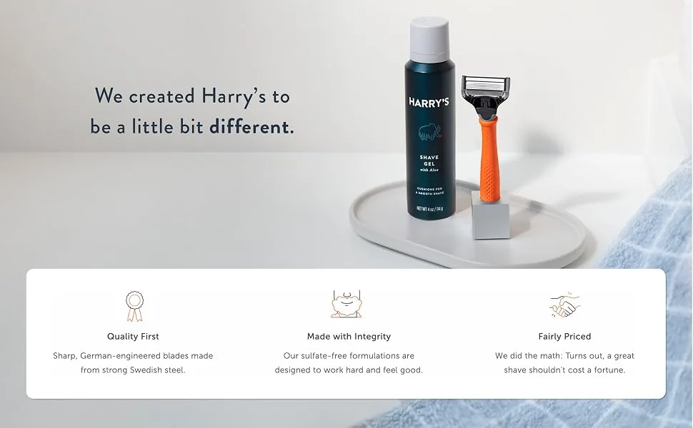 Harry's Shaving Cream - Shaving Cream for Men with Eucalyptus - 2 pack (3.4 oz) - Hero