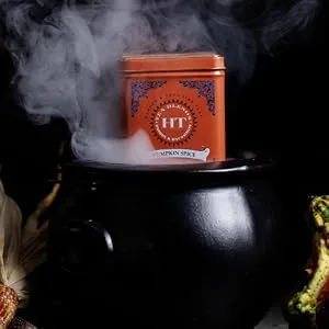 Harney & Sons Pumpkin Spice Rooibos Tea 20 ct Sachet Tin - spooky pumpkin spice