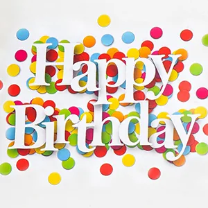 Happy Birthday Cupcakes Large Gift Basket Rainbow Sprinkle Chocolate Sprinkle | 7 INDIVIDUALLY WRAPPED Fresh Cupcakes | Party Food Gift - happy birthday