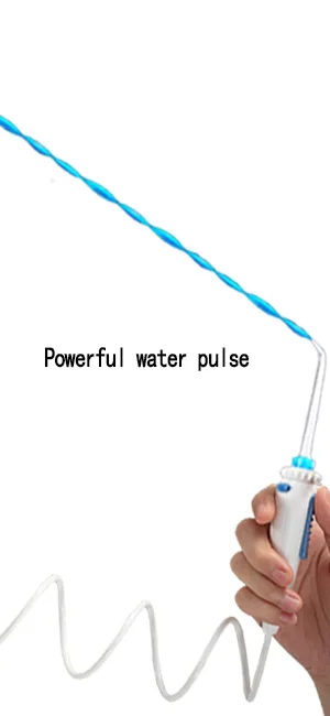 H2ofloss Dental Water Flosser for Teeth Cleaning with 12 Multifunctional Tips&800ml Capacity, Professional Countertop Oral Irrigator Quiet Design(HF-9) - product information 2