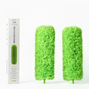 GTEWERK DUSTR Microfiber Duster with Extension Pole, Feather Duster, Ceiling Fan Duster, Feather Dusters for Cleaning, Dust Cleaner, Cobweb Duster - Electrostatic Bendable Head - up to 100 Inch - extendable feather duster Gütewerk dustr telescopic retractable pole handle dust remover washable