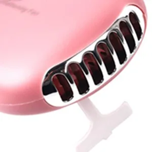 GreenLife USB Rechargeable Portable Mini Fan Cooling Fan Bladeless Handheld Eyelash dryer Mini Handheld Fan Air Conditioning Blower for Eyelash Extension (Black) - product information 3