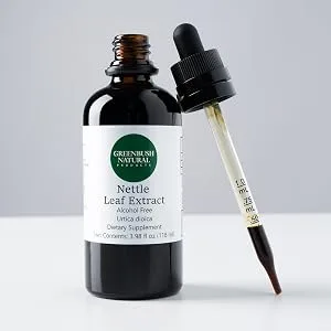 Greenbush Nettle Leaf Liquid Concentrate for Allergy Health (4 Ounces) 3.98 Fl Oz (Pack of 1) - Nettle Leaf Extract