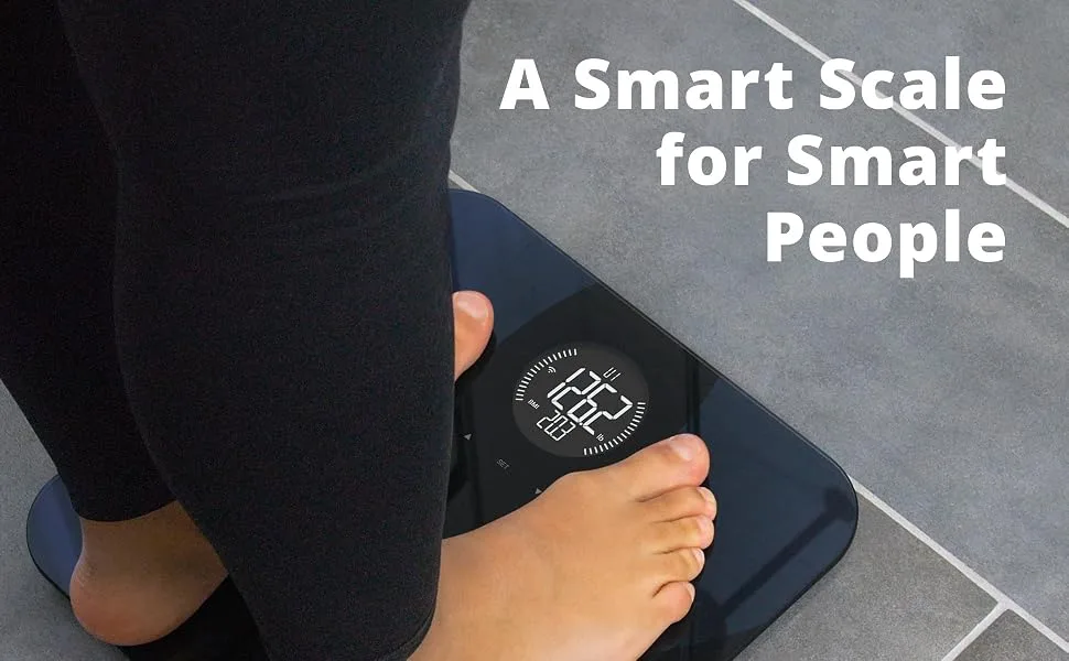 Greater Goods Digital Smart Scale for Body Weight | US-Based Company Powered by Superior Service & Dependable Products | (Black Bluetooth) - best sellers on amazon power tools body fat scales digital weight nexus travatine scales digital