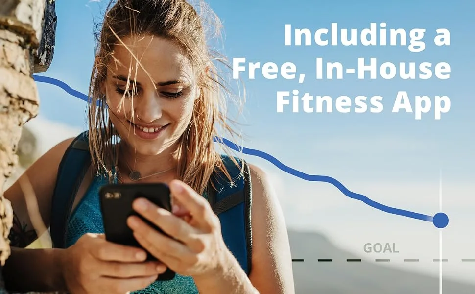 Greater Goods Digital Smart Scale for Body Weight | US-Based Company Powered by Superior Service & Dependable Products | (Black Bluetooth) - registered people raleigh venture 4 resting metabolic rate machine wight king with black axe keypad