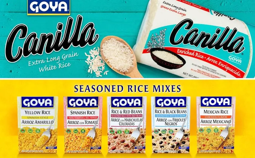 Goya Thai Jasmine Rice 5 lbs - Canilla Long Grain Rice Rice Mixes Yellow Rice Mexican Rice Mix