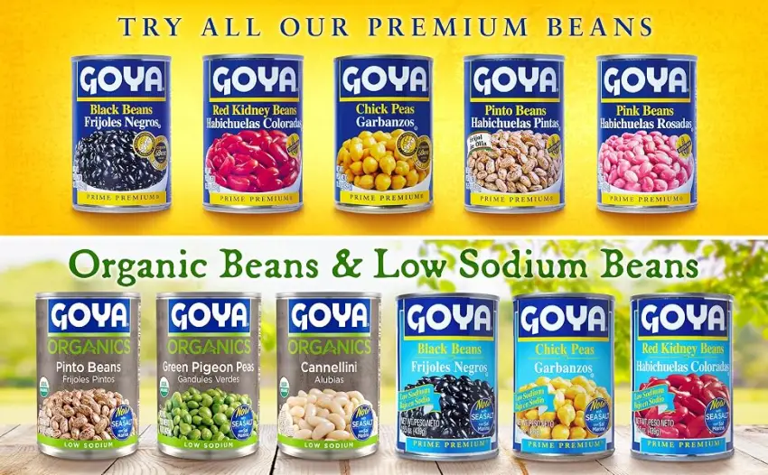 Goya Large Lima Beans, Dry, 1 Pound Bag - goya canned beans