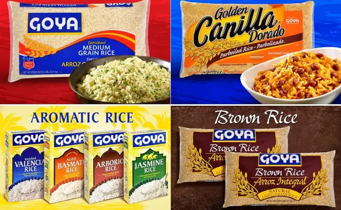 Goya Foods Medium Grain Rice, 10 Pound 10 Pound (Pack of 1) - Goya Medium Grain Rice Parboiled Golden Rice Jasmine Basmati Rice Brown Rice