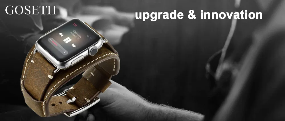 GOSETH Compatible with Fitbit Charge 4/Fitbit Charge 3 Bands with Case, Silicone Strap with Shatter-Resistant Protective Frame for Fitbit Charge 3/SE/Charge 4 and Special Editions (Black&Grey) - Goseth Apple Watch 7 Band