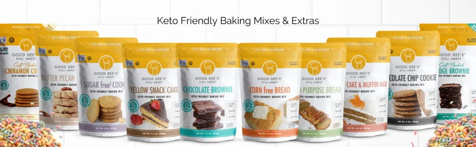 Good Dees Corn Bread Baking Mix - Grain Free, Sugar Free, Gluten Free, Wheat Free, and Low Carb,7.5 Oz - Good Dees Gluten Free Corn Bread Keto Bread Baking Mix keto bread mix healthy low carb snack mix
