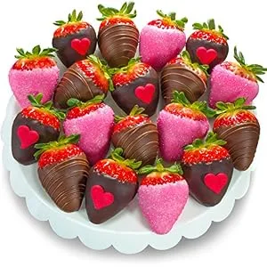 Golden State Fruit Love Bites Chocolate Covered Strawberries (Fun Size), 18 Berries - product information 1