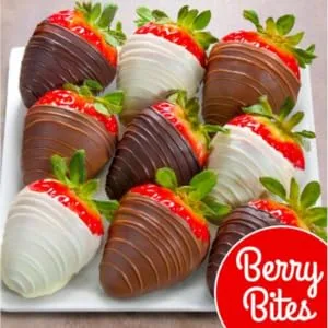 Golden State Fruit 9 Piece Chocolate Covered Strawberries, Berry Bites - product information 1