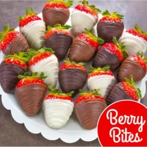 Golden State Fruit 18 Piece Chocolate Covered Strawberries, Berry Bites - product information 1