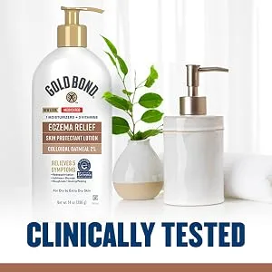 Gold Bond Ultimate Skin Protectant Cream for Eczema Relief, 2% Colloidal Oatmeal, 14 oz. - OTC eczema cream
