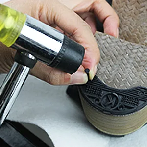GOETOR Heel Plates 30 PCS Rubber Shoes Heel Taps Tips Repair Pad Replacement for Boots and Shoes with Nails (Black) - STEP2