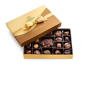 Godiva Chocolatier Gift Box, Nut & Caramel, 19 pc. Nut Caramel - 19pc. - Godiva chocolates
