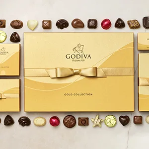 Godiva Chocolatier Gift Box, Nut & Caramel, 19 pc. Nut Caramel - 19pc. - Gold Collection