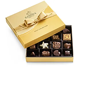 Godiva Chocolatier Chocolate Gold Gift Box, Assorted, 19 pc. 19 Count (Pack of 1) - Godiva Choclatier Assorted Chocolate Gold Gift Box