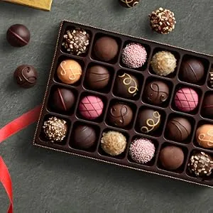 Godiva Chocolatier Assorted Chocolate Truffles Gift Box, Gold Ribbon, 12 pc. 12 Piece 8.3 Ounce (Pack of 1) - Truffles