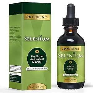 Go Nutrients Selenium 200 mcg Supplement, Yeast-Free Liquid Drops, Selenium Drops, Herbal Supplements with Trace Mineral Selenium and Purified Water, Selenium Liquid - 1.0 oz Bottle - product information 14