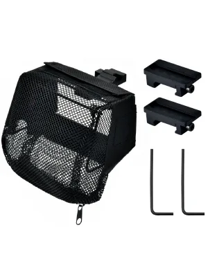 GLORYFIRE Pic Rail Brass Catcher with Heat Resistant Mesh and Zippered Bottom for Picatinny Mountable Quick Unload Brass Catcher with One Mount - product information 3