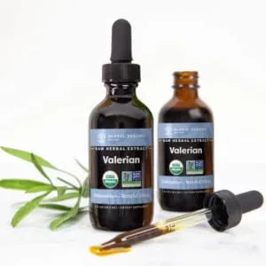 Global Healing Organic Valerian Root Extract Liquid Supplement - Raw Herbal Extract for Healthy Relaxation, Sleep & Calm -Alternative to Valerian Root Capsules for Bioavailability - 2 Fl Oz - Valerian Beauty