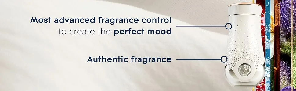 Glade PlugIns Air Freshener Warmer, Scented and Essential Oils for Home and Bathroom, Up to 50 Days on Low Setting, 2 Count - advanced