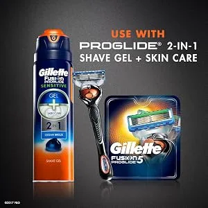 Gillette Fusion5 ProGlide Men's Razor, Handle & 1 Blade Refill Fusion Proglide (Old Version) 1 Razor, 1 Cartridge - product information 8
