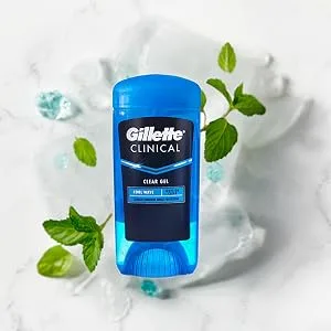 Gillette Clinical Clear Gel Cool Wave Antiperspirant and Deodorant, 2.6 oz - gillette clinical deodorant clear gel cool wave scent, gillette clinical antiperspirant deodorant