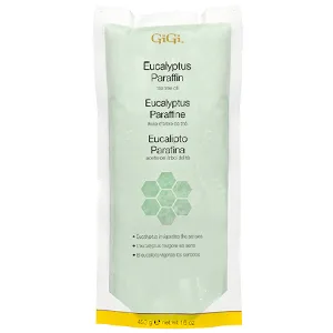 GiGi Eucalyptus Paraffin Wax with Tea Tree Oil, 16 oz - GiGi Eucalyptus Paraffin, 16 oz
