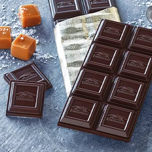 GHIRARDELLI Milk Chocolate Squares with Caramel Filling, 15.96 OZ Bag - image