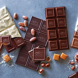 GHIRARDELLI Milk Chocolate Squares with Caramel Filling, 15.96 OZ Bag - image