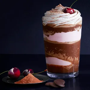 Ghirardelli Chocolate Sweet Ground White Chocolate Flavor Beverage Mix, 50 Ounce Canister - Dark Chocolate Cherry Frappe