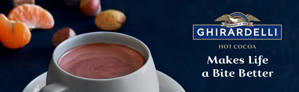 Ghirardelli Chocolate Premium Indulgence Hot Cocoa Mix, 32 Ounce Package 1 - Ghirardelli hot cocoa