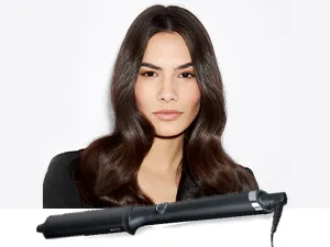 ghd Curling Irons and Wands - Professional Curlers & Curling Hair Tools Black Soft Curl Iron, 1.25 inch Barrel - ghd soft curl, curling iron short hair, ghd curl, curling iron curling irons