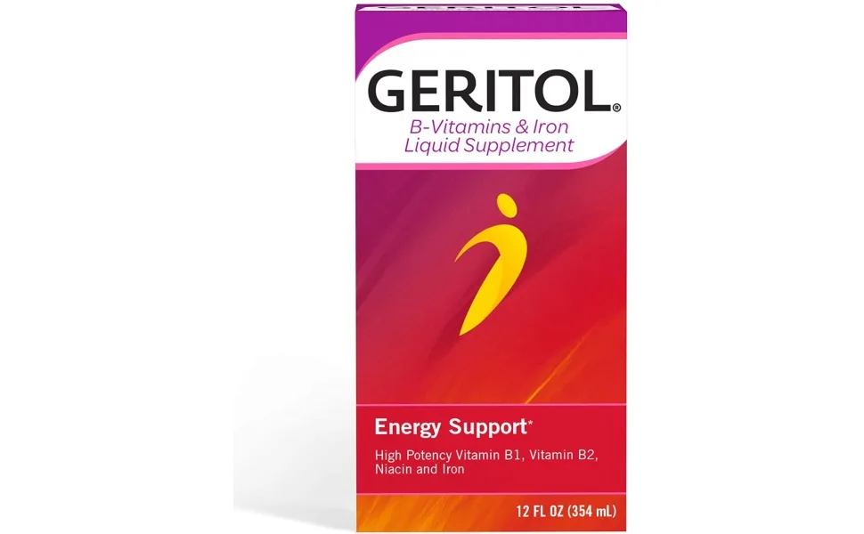 Geritol B-Vitamins and Iron Liquid Supplement, 12-Ounce, 2 Count 12 Fl Oz (Pack of 2) - product information 2