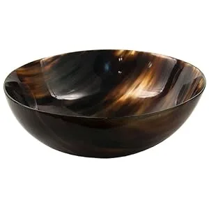 Genuine Ox Horn Palm Lathering Shave Bowl - product information 2