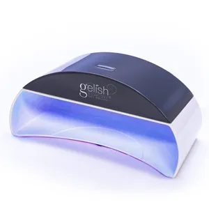 Gelish Mini Basix Gel Easy Soak Off LED Lamp Nail Polish Kit w/ Color Set, 15 mL - Gelish