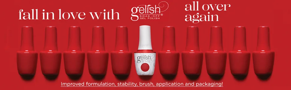 Gelish Mini Basix Gel Easy Soak Off LED Lamp Nail Polish Kit w/ Color Set, 15 mL - product information 9