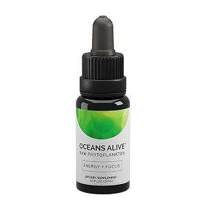 Activation Products - Oceans Alive, Marine Phytoplankton Brain Supplements for Memory and Focus, Liquid Marine Supplements, Microalgae Vitamins for Energy and Tiredness for Women and Men, 30 ml - Pure Phytoplankton Supplement Boosts Mind and Energy; Ultimate Contaminant Free Superfood; Marine