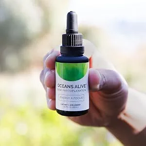 Activation Products - Oceans Alive, Marine Phytoplankton Brain Supplements for Memory and Focus, Liquid Marine Supplements, Microalgae Vitamins for Energy and Tiredness for Women and Men, 30 ml - Pure Phytoplankton Supplement Boosts Mind and Energy; Ultimate Contaminant Free Superfood; Marine