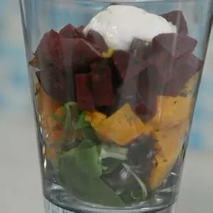 Gefen "Red Beets" Whole, Peeled, Cooked, Ready to Eat, Vacuum Packed (3 x 17.6oz Bags) - beet parfait