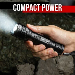 GearLight S1050 LED Flashlight Pack - 2 Bright, Zoomable Tactical Flashlights with High Lumens and 3 Modes for Everyday, Outdoor & Emergency Use - Gifts for Men & Women - compact powerful small led flashlight high lumen