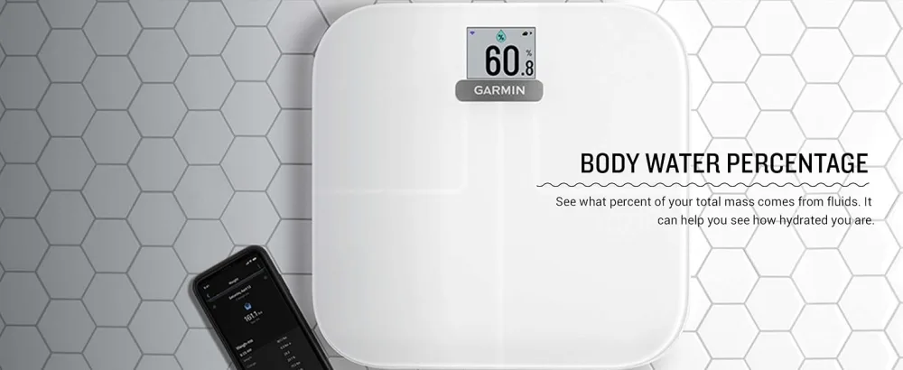 Garmin Index S2, Smart Scale with Wireless Connectivity, Measure Body Fat, Muscle, Bone Mass, Body Water% and More, Black (010-02294-02) Black Smart Scale - Garmin Index S2